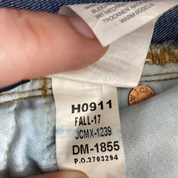J. Crew Slim Broken in Boyfriend Jeans Womens 24 Floral Skinny Embroidered Daisy - Picture 11 of 14